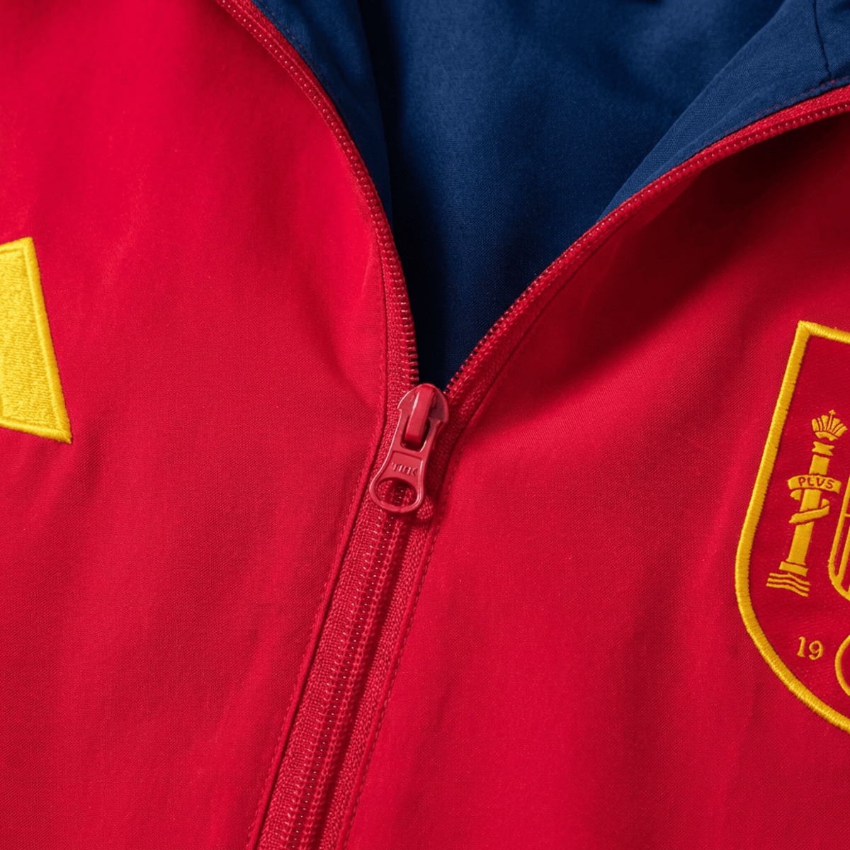 2026 Spain Red and Blue Reversible Windbreaker Sport Unifom