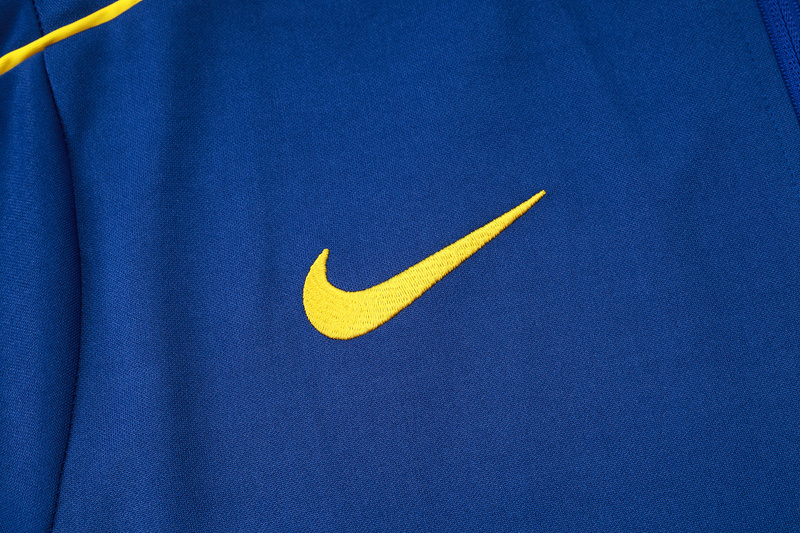 2024/25 Brazil Blue Jacket Training Suit Set Football Team Shirt Sports Fashion