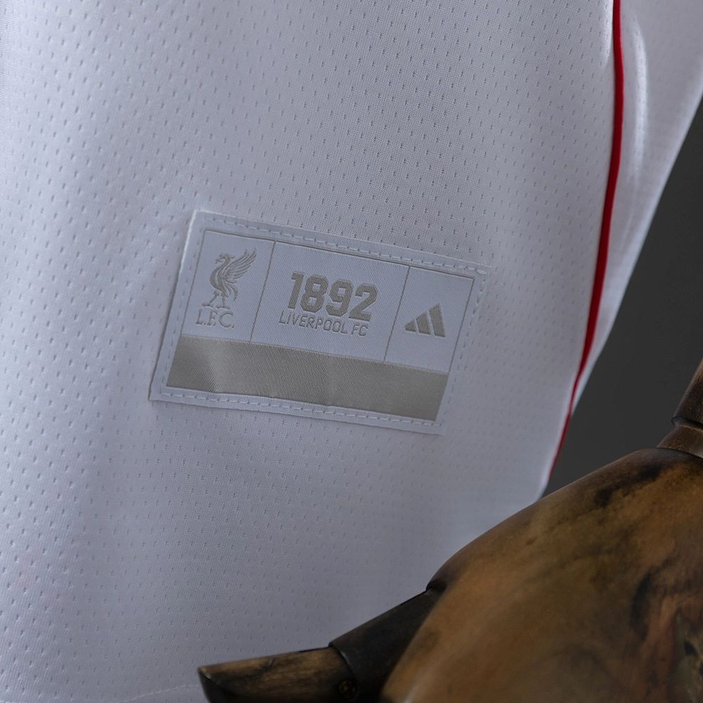 2025/26 Liverpool US Pack Full-Button Baseball White jersey Fan version