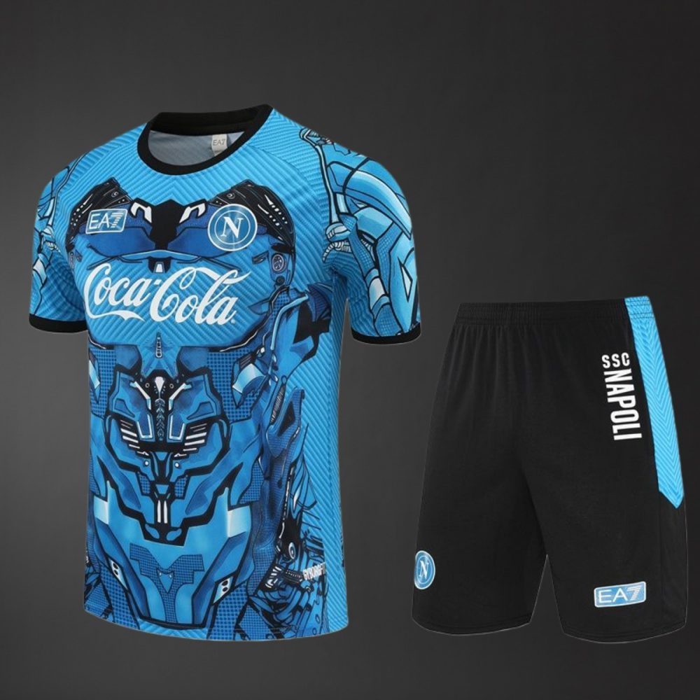 2025/26 Napoli Blue Training Set Shirt and Shorts