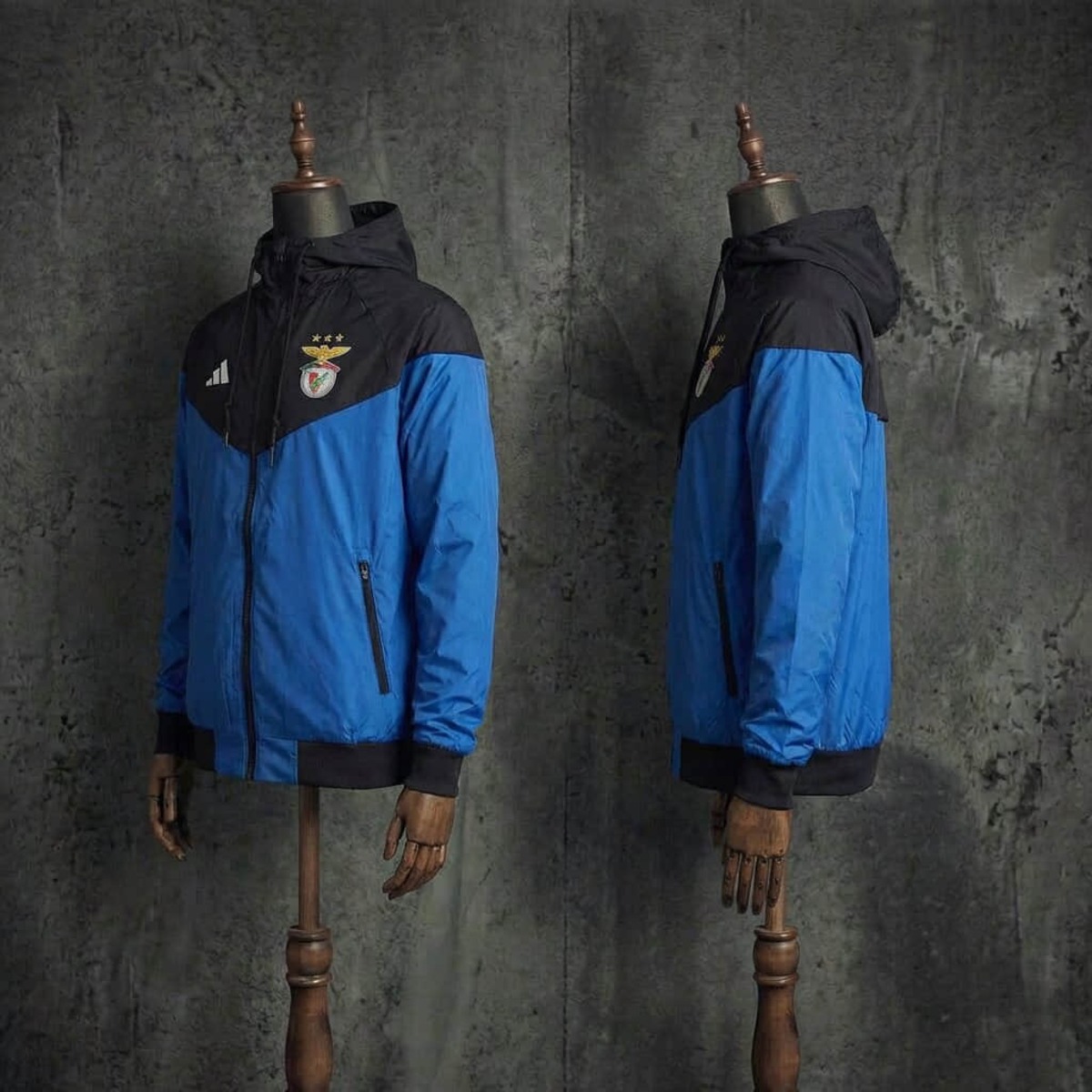 2026/27 Benfica Black and Blue Windbreaker Sport Unifom