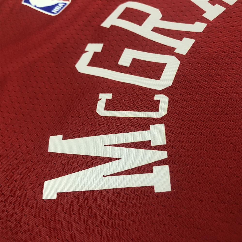 NBA Houston Rockets Round Neck Red Jersey McGRADY#1 S-XXL