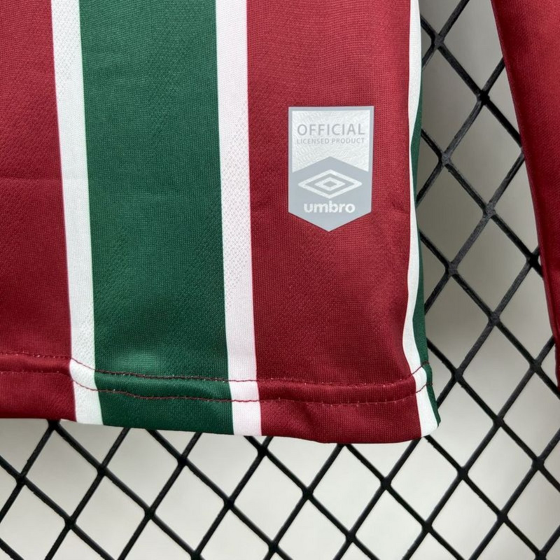 2025/26 Fluminense Home jersey Long Sleeve Fan Version