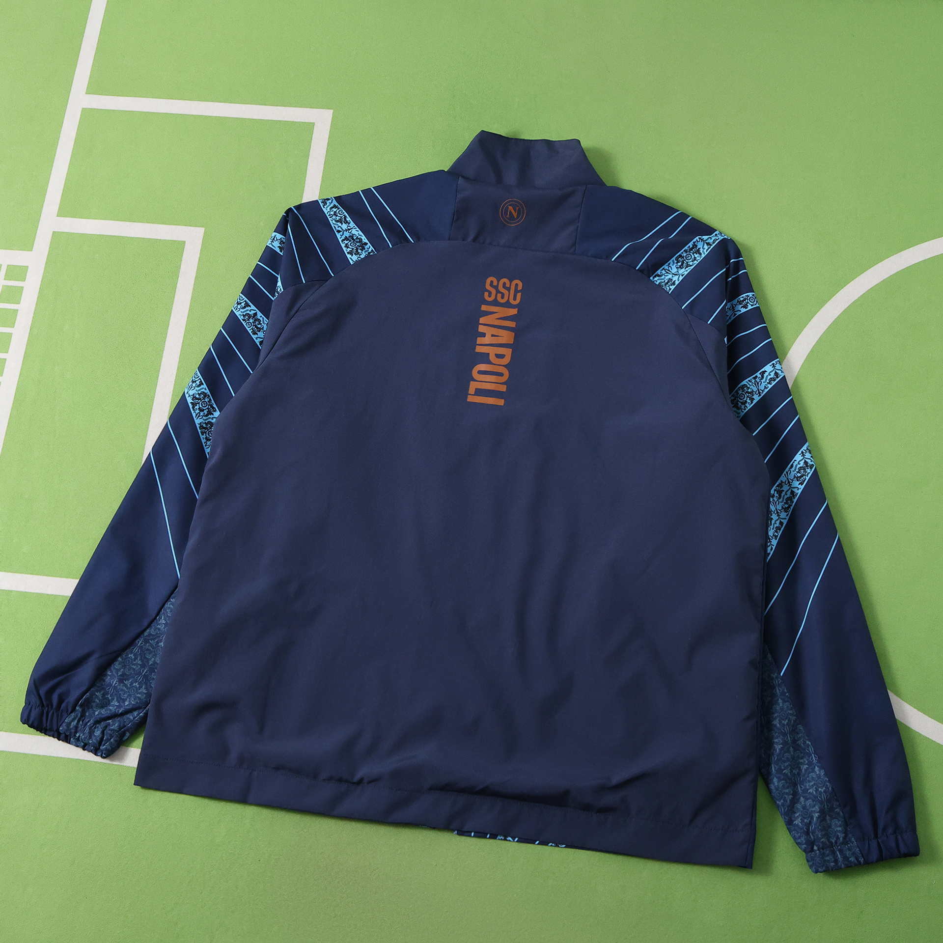 2025/26 Napoli Navy Blue Windbreaker