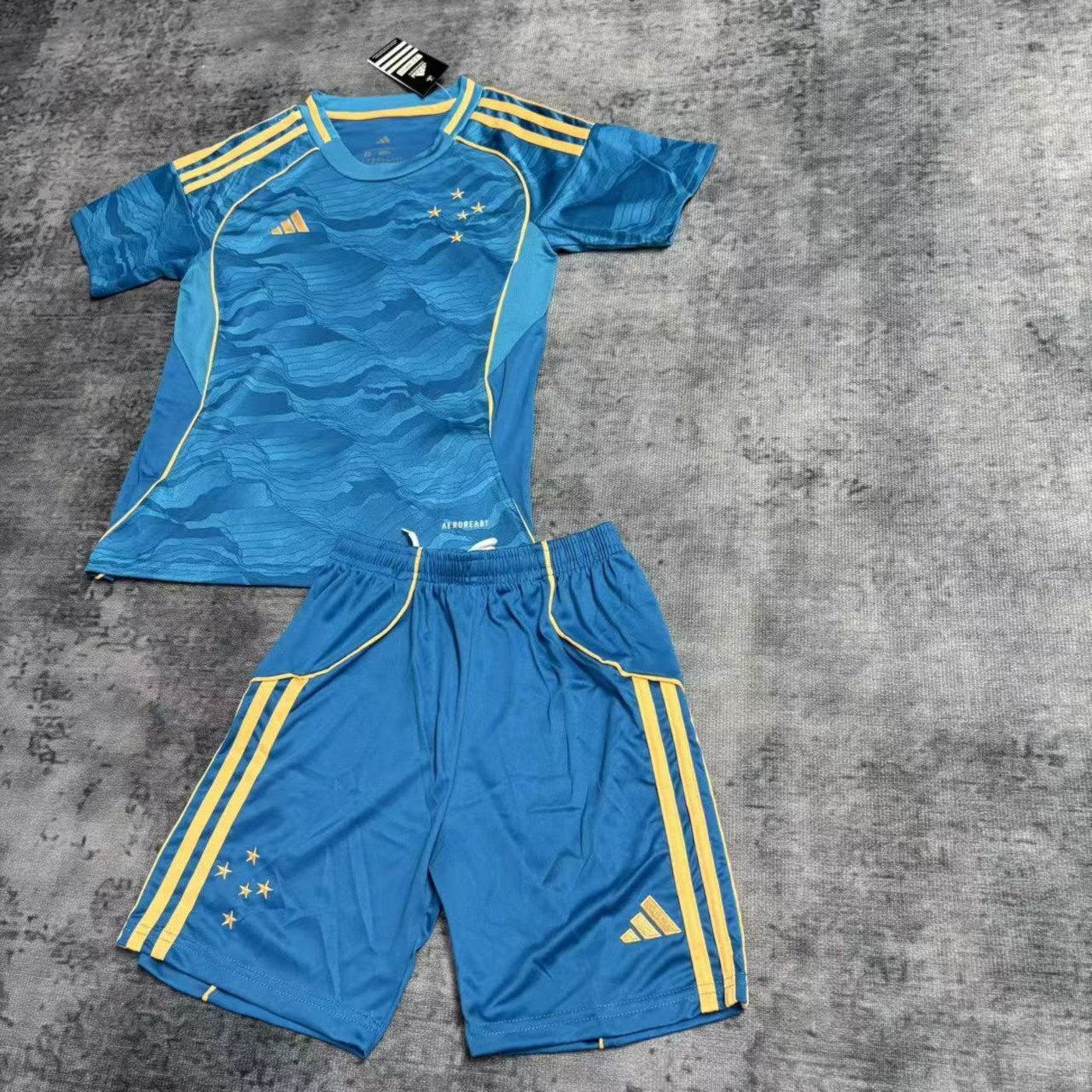 25/26 Cruzeiro Second Away jersey kids Kits size: 16-28