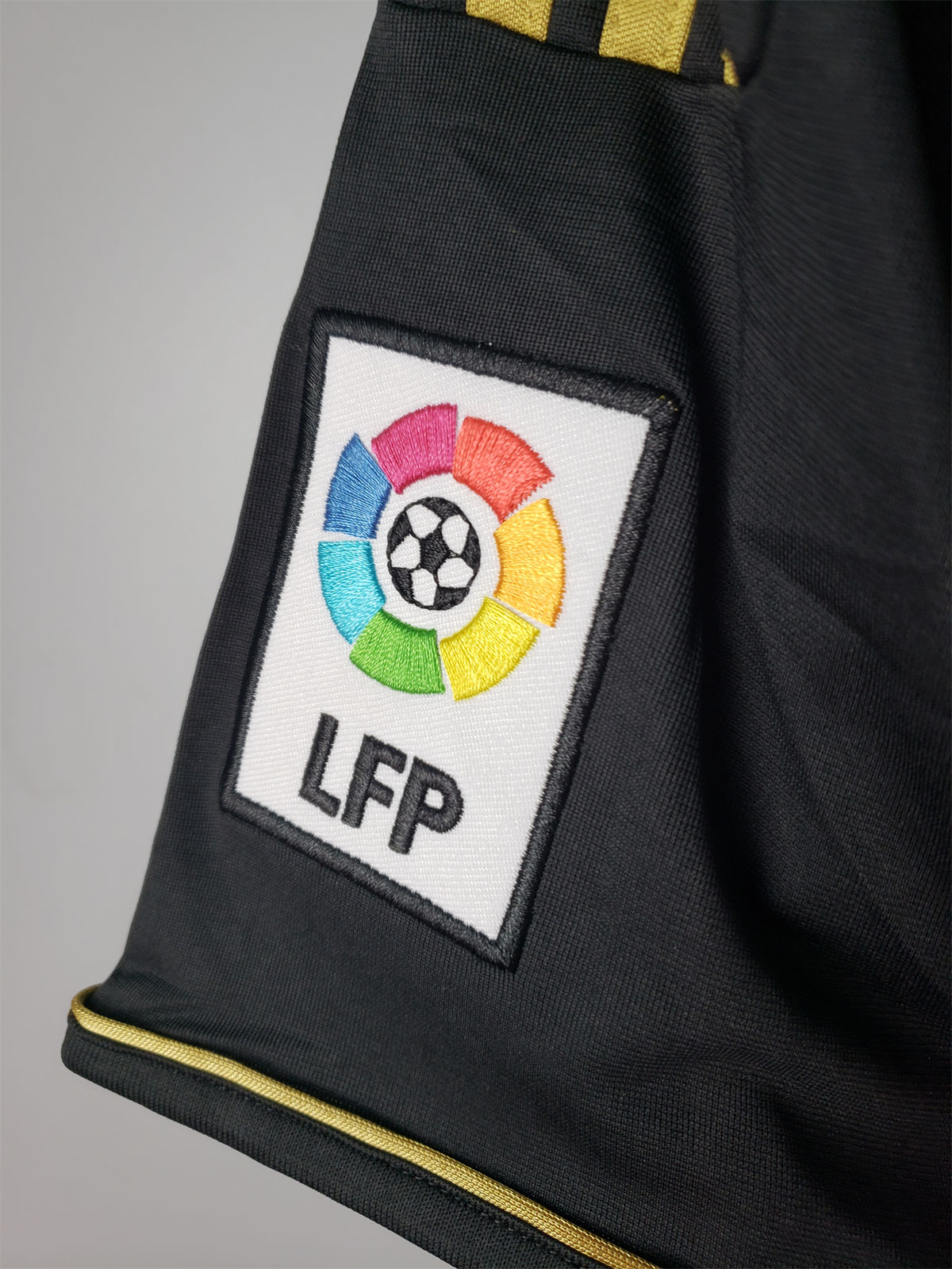 Retro Real Madrid 2012 black short sleeves jersey Fan Version
