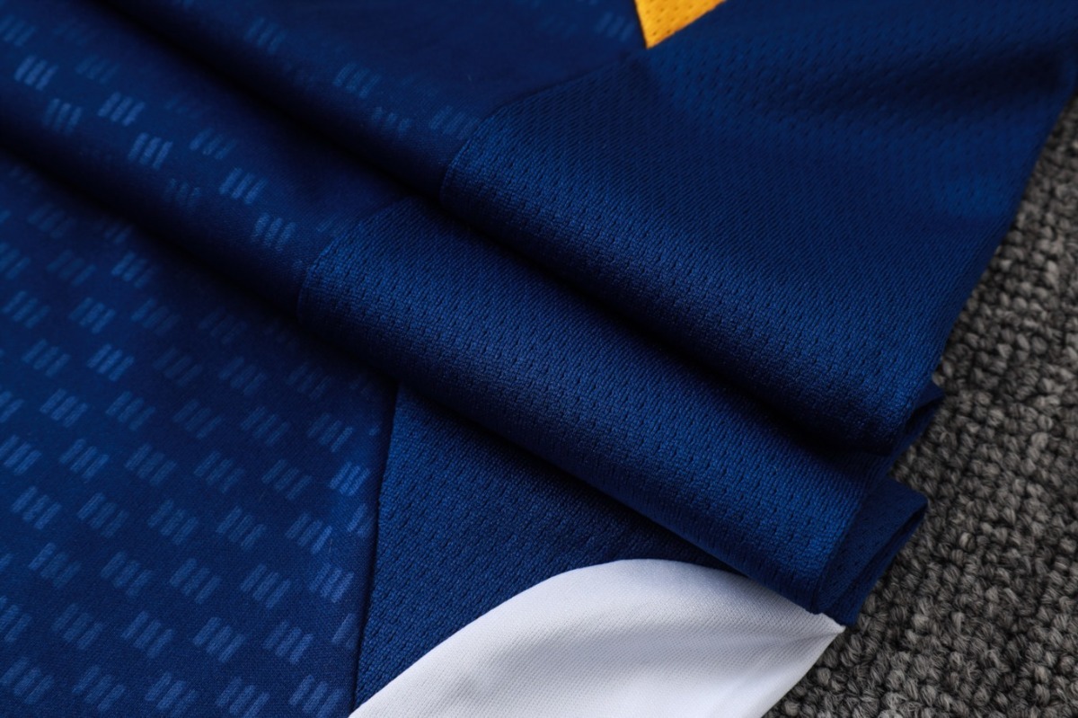 2026 Real Madrid Royal blue Training Set Shirt and Shorts