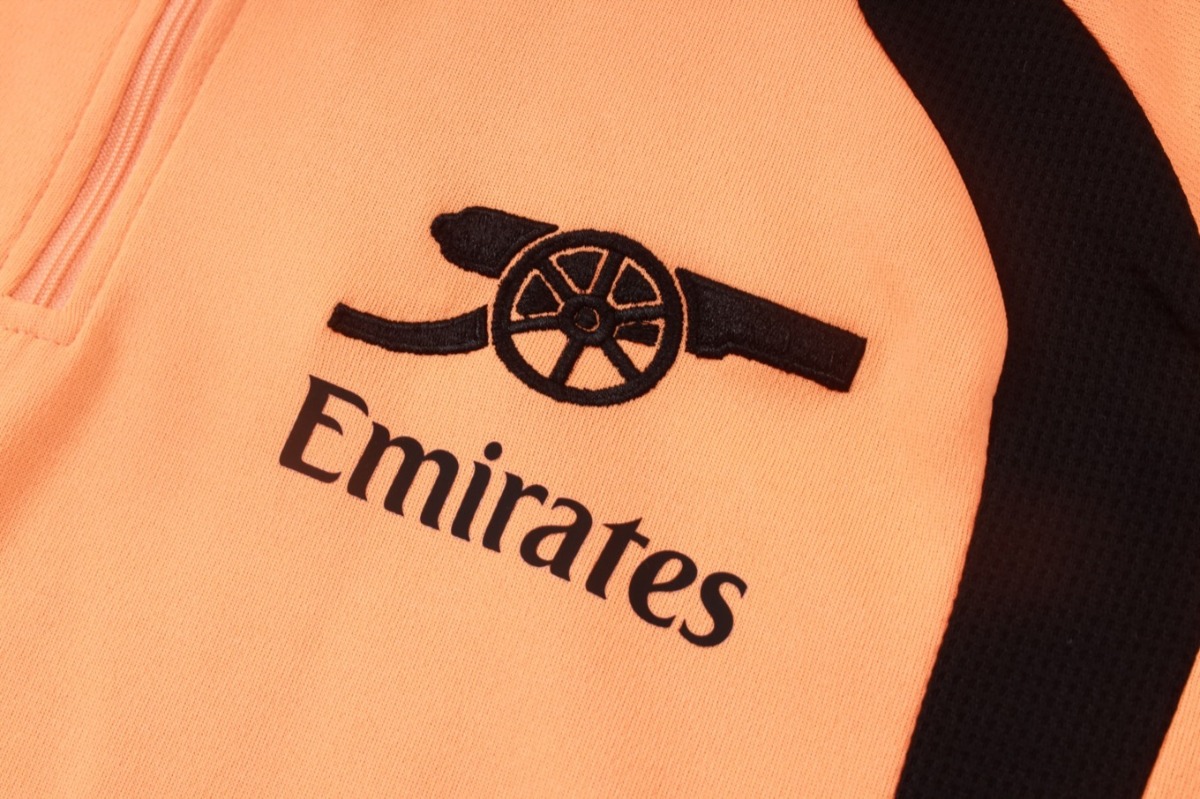 2026 Arsenal Orange Training Set Shirt and Shorts