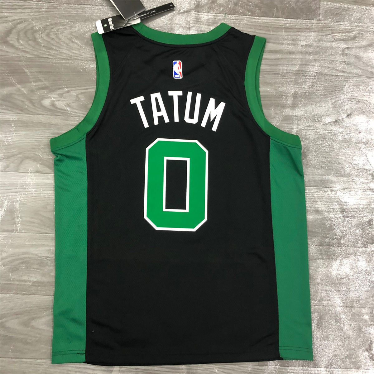 NBA Boston Celtics Round Neck Black Jersey TATUM#0 S-XXL