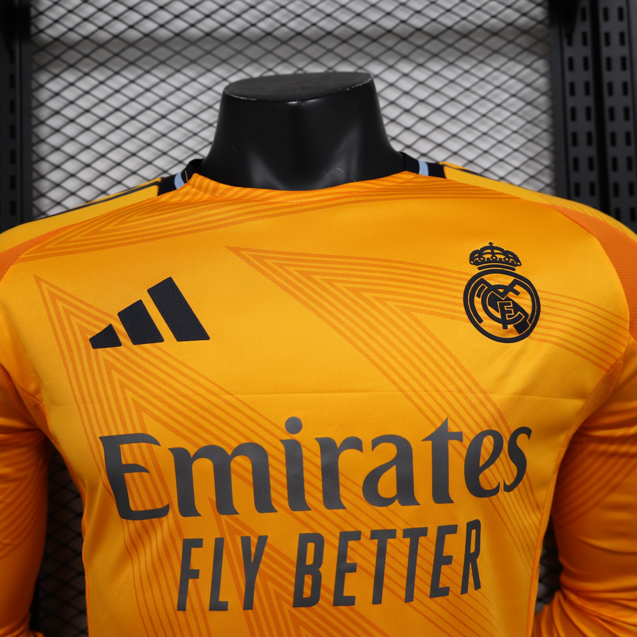 24/25 Real Madrid Away Jersey Long Sleeves Player Version