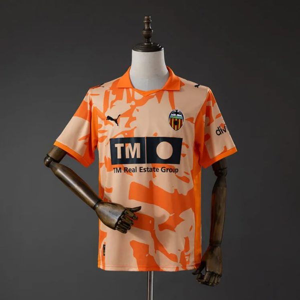 2025/26 Valencia CF Vintage Style Jersey Fan version