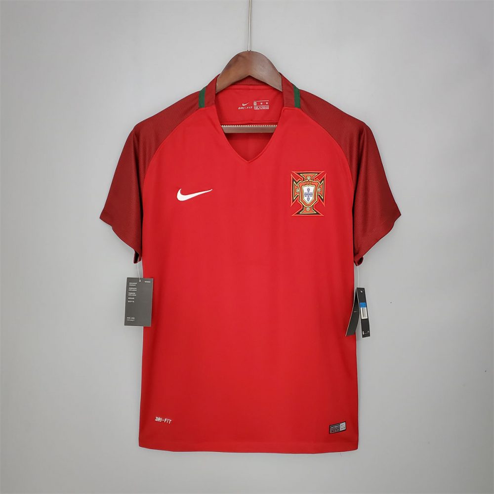 Retro Portugal 2016 Home jersey Fan Version