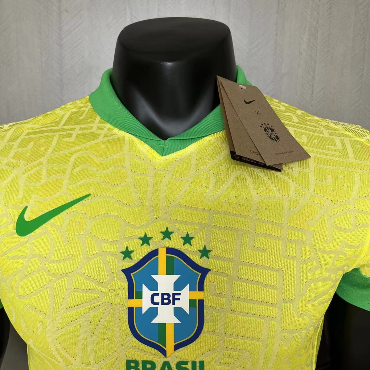 2024/25 Brazil  Home Jersey Player Version