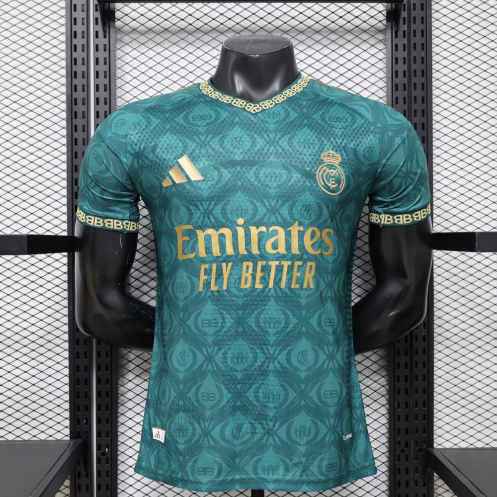 2026 Real Madrid Special Edition Green Jersey Player version