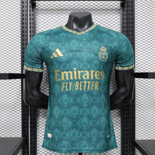 2026 Real Madrid Special Edition Green Jersey Player version