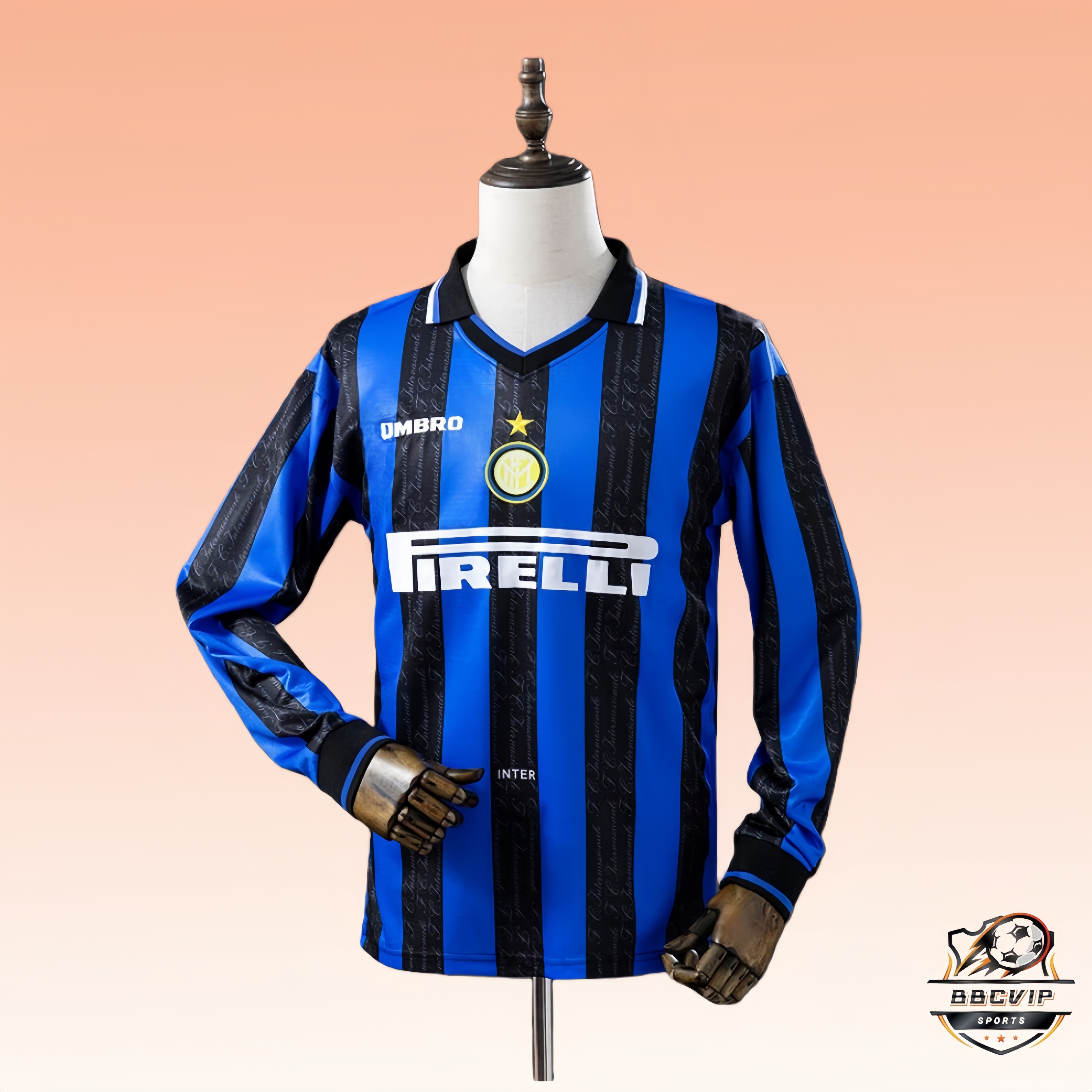 Retro Inter Milan 97/98 home jersey Fan Version