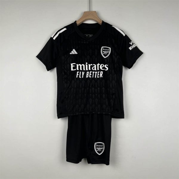 2023/24 Kids Goalkeeper Arsenal jersey Kid Kits Size 16-28