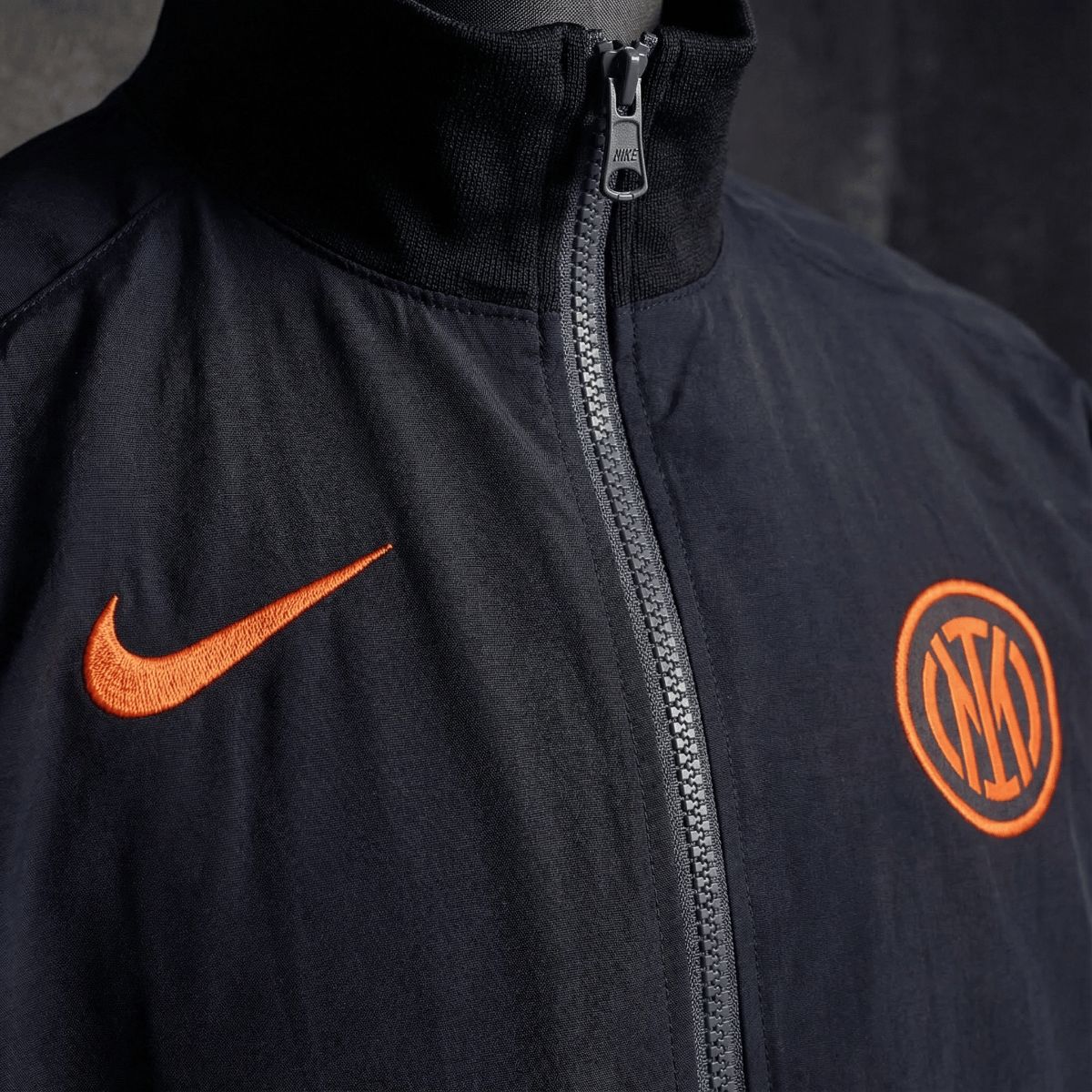 2026 Inter Milan Black Jacket Windbreaker Sport Unifom