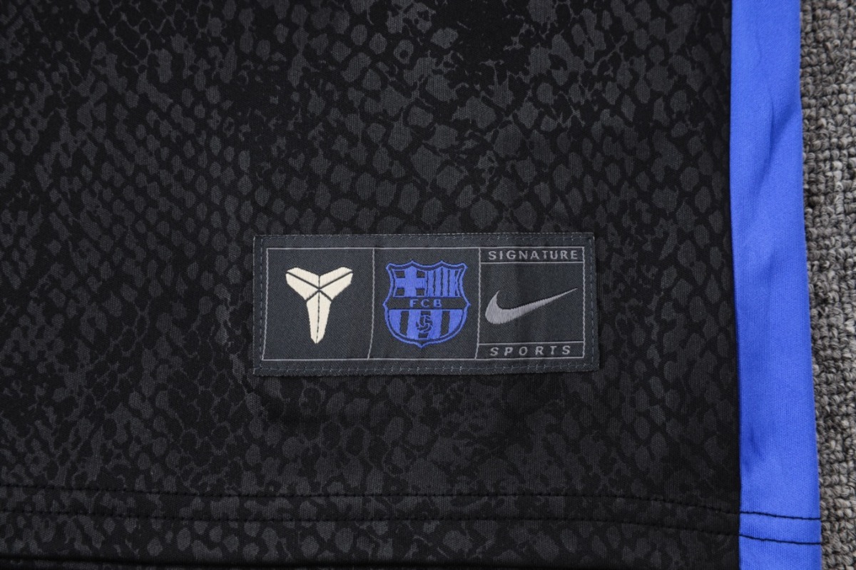2026 Barcelona Black Training Set Shirt and Shorts