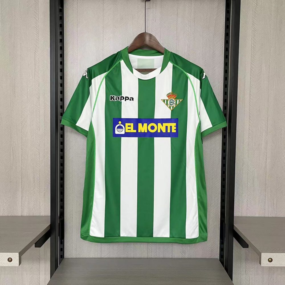 Retro Real Betis 01/02 Home jersey Fan Version