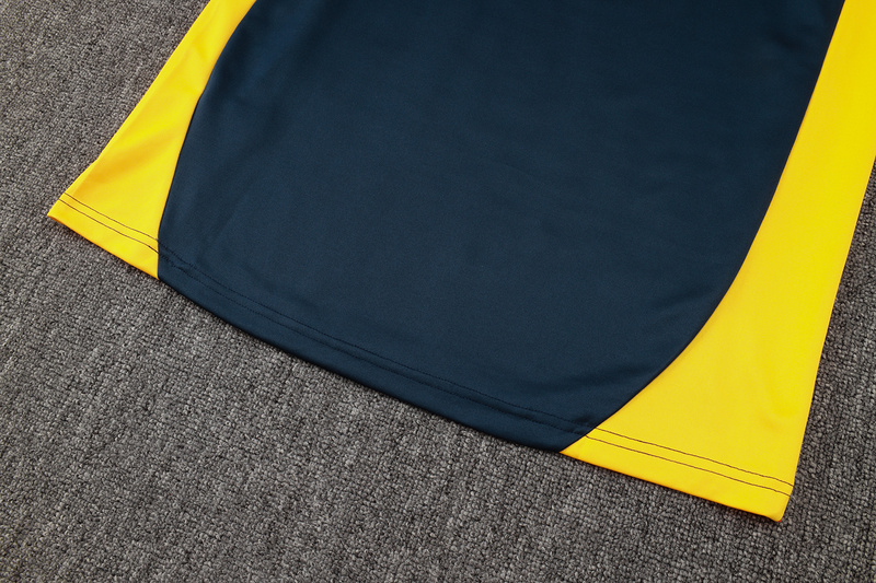 24/25 Real Madrid Royal blue Long-sleeved half-pull training kit Football team kit