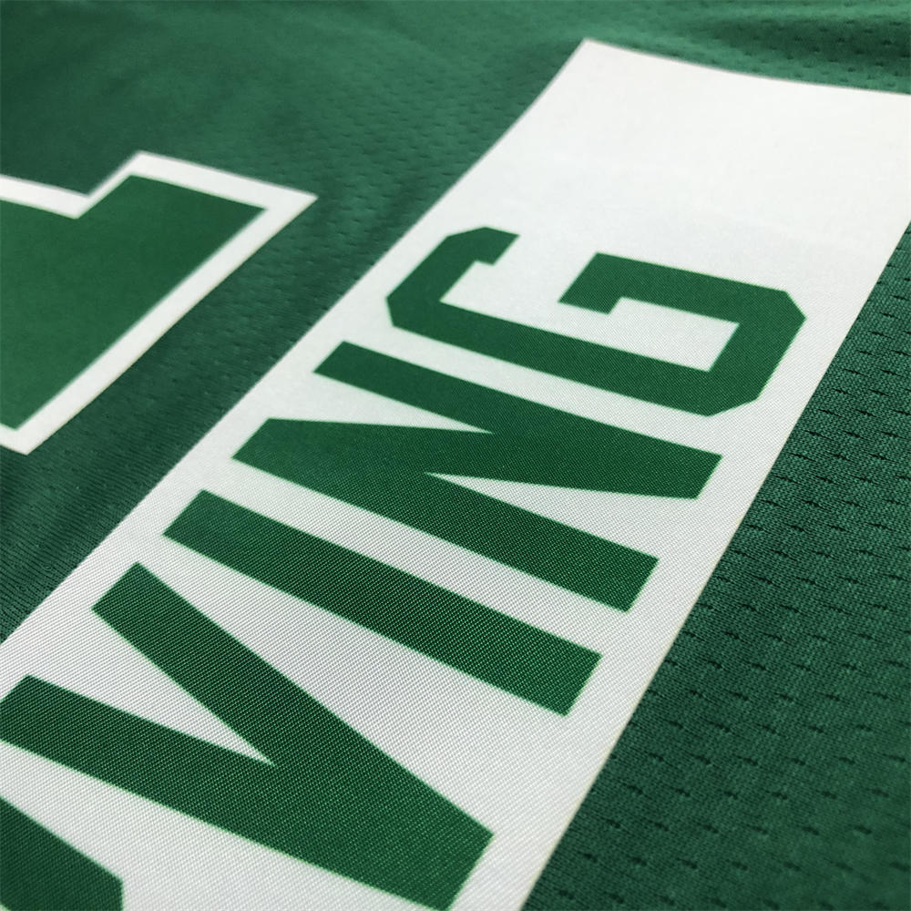 NBA Boston Celtics Round Neck 75th anniversary Green Jersey IRVING#11 S-XXL