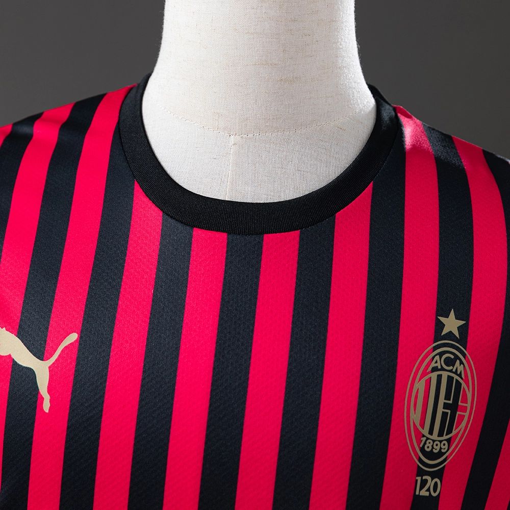Retro AC Milan 120th Home jersey Fan Version