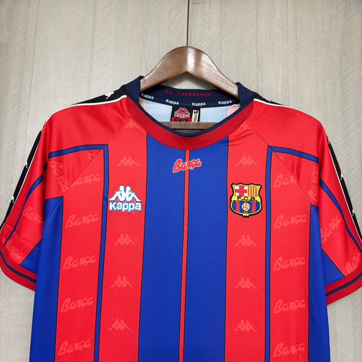 Retro Barcelona 1997/98 Home jersey Fan Version