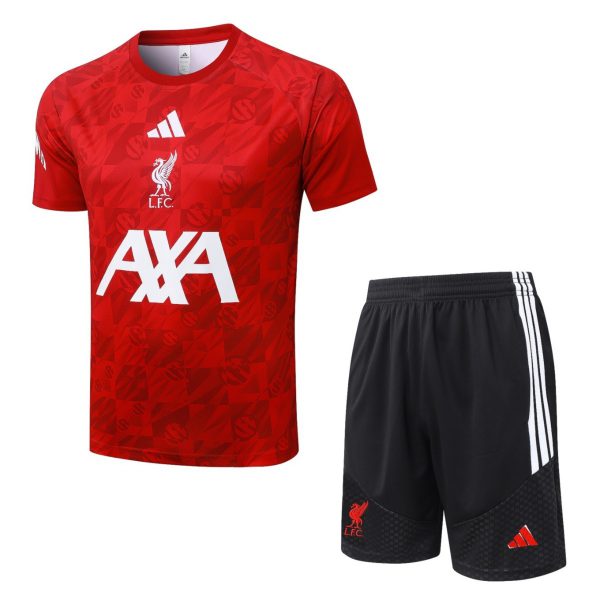 2026 Liverpool Red Training Set Shirt and Shorts