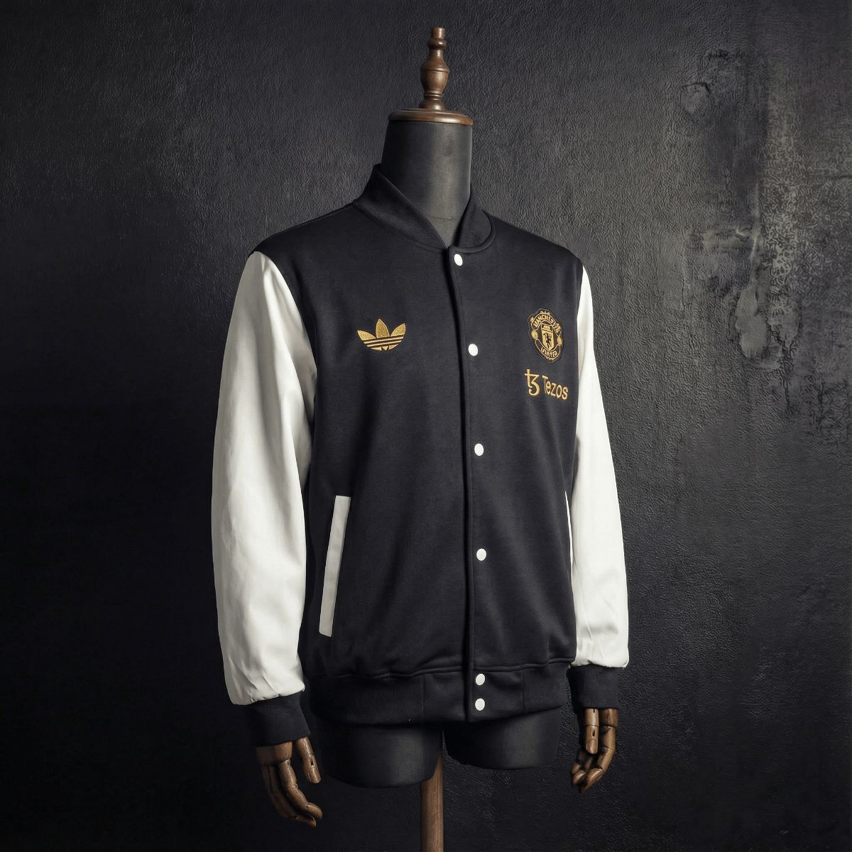 2026 Manchester United Black Windbreaker Sport Unifom