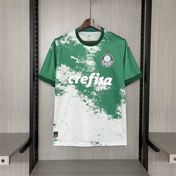 2024/25 Palmeiras Special Edition White and green jersey Fan Version