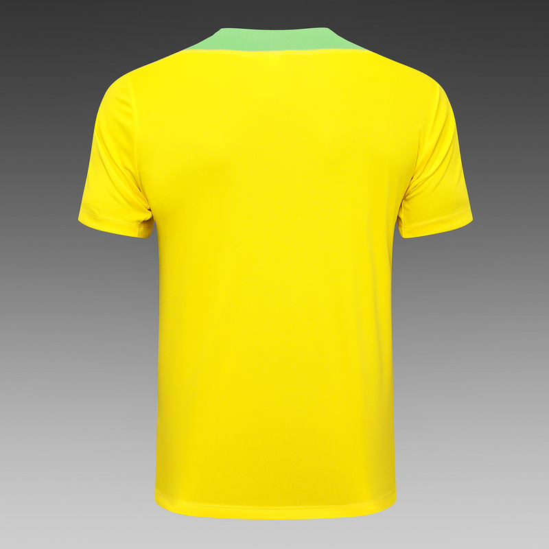 24/25 Brazil Yellow Training Set Shirt and Shorts