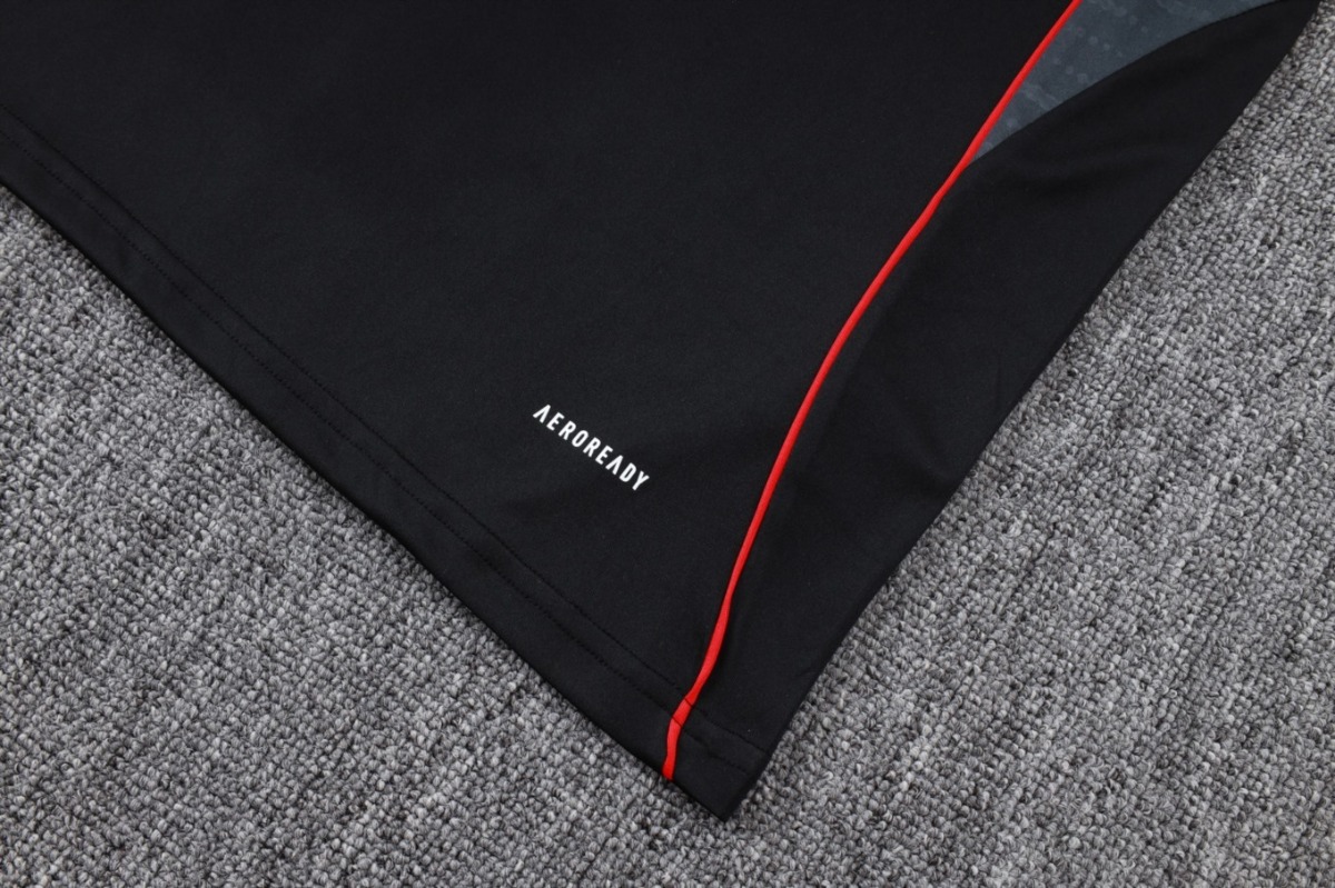 2026 Ajax Black Training Set Shirt and Shorts