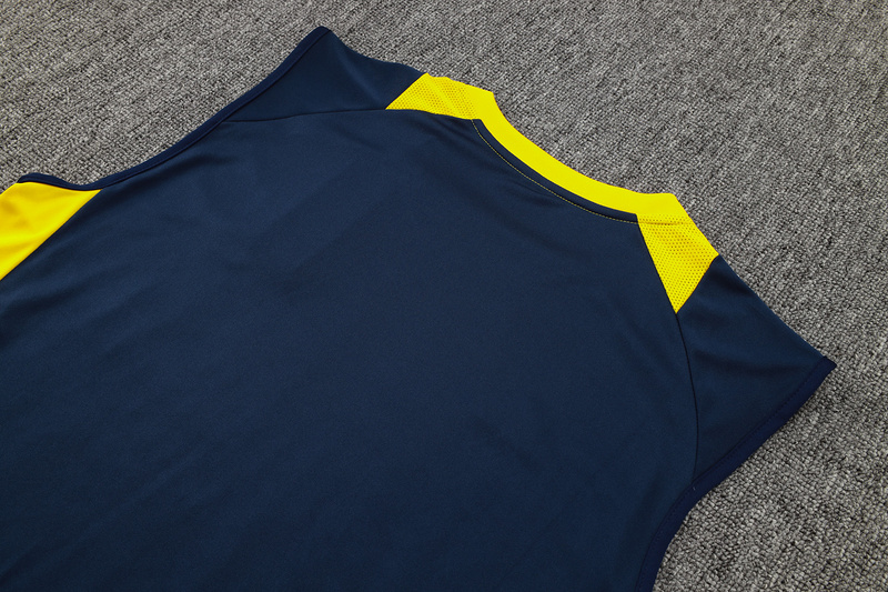 24/25 Real Madrid Royal blue Training Set Shirt and Shorts