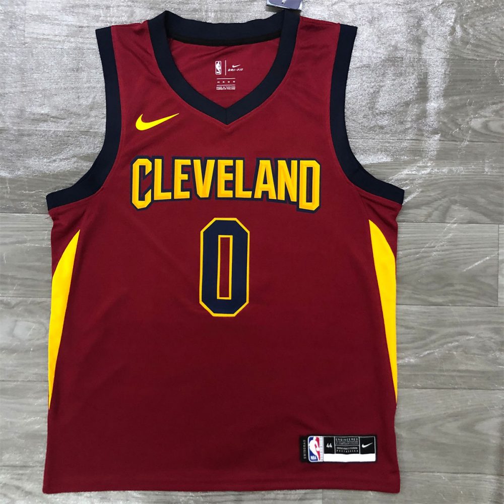 NBA Cleverland Cavaliers V-Neck Red jersey LOVE#0 S-XXL