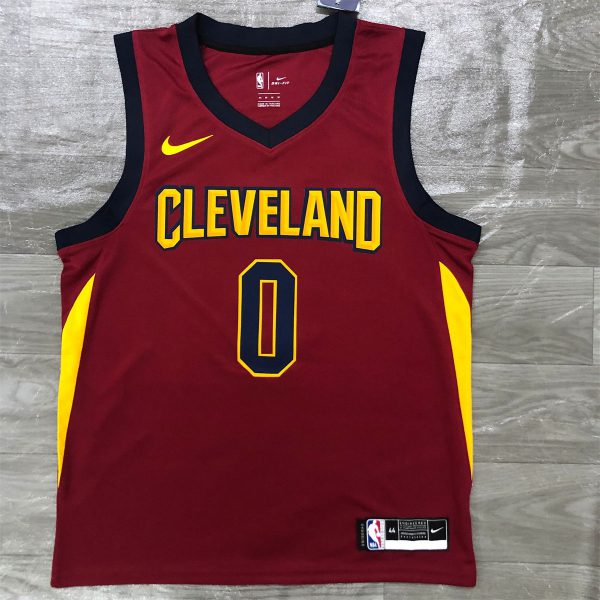 NBA Cleverland Cavaliers V-Neck Red jersey LOVE#0 S-XXL
