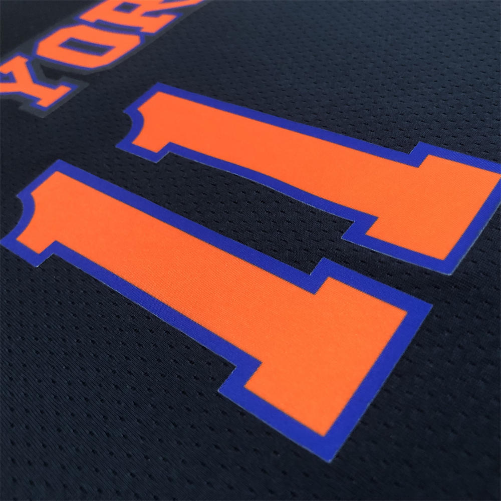 NBA New York Knicks V-Neck JORDAN Edition Black jersey BRUNSON#11 S-XXL