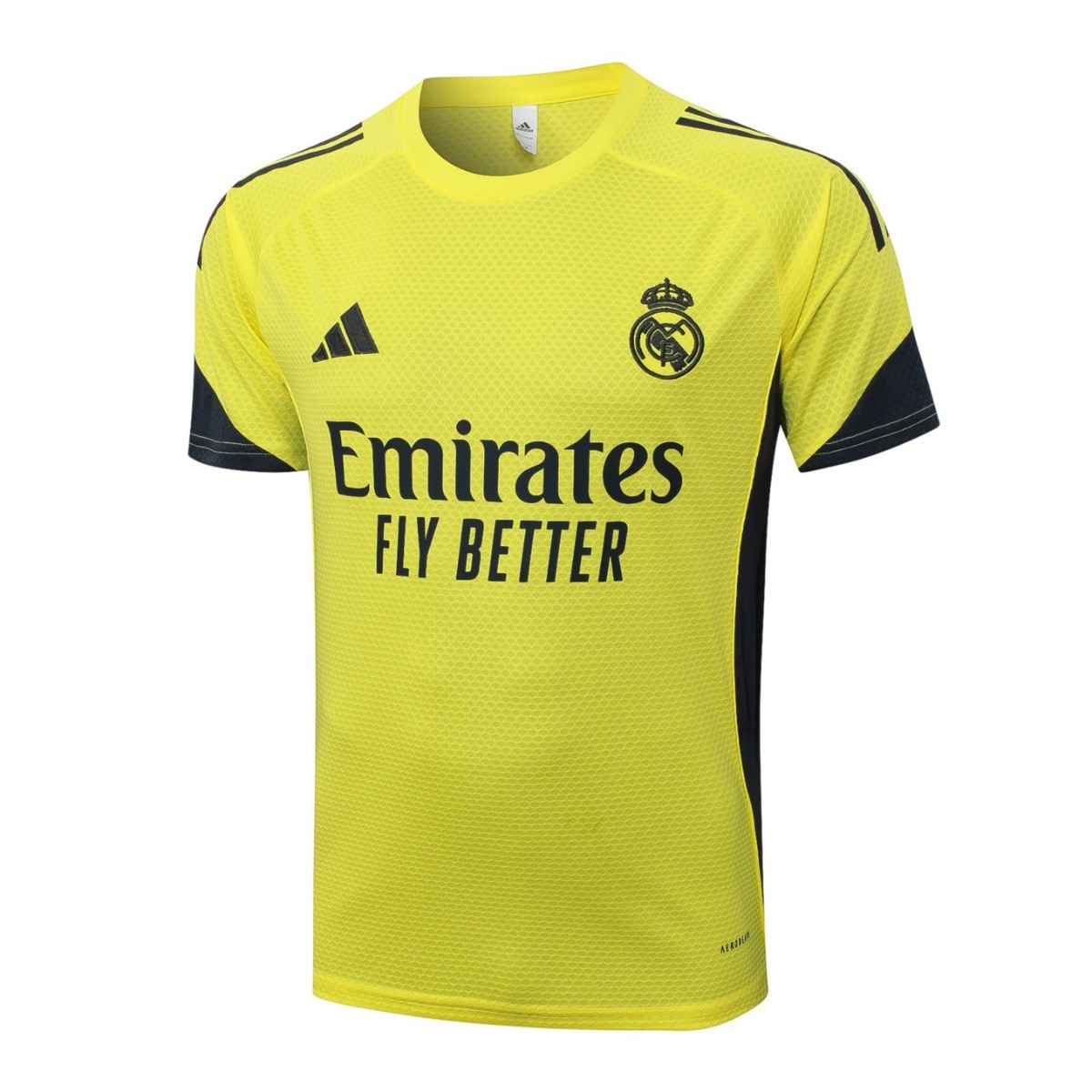 2026 Real Madrid Yellow Training Set Shirt and Shorts