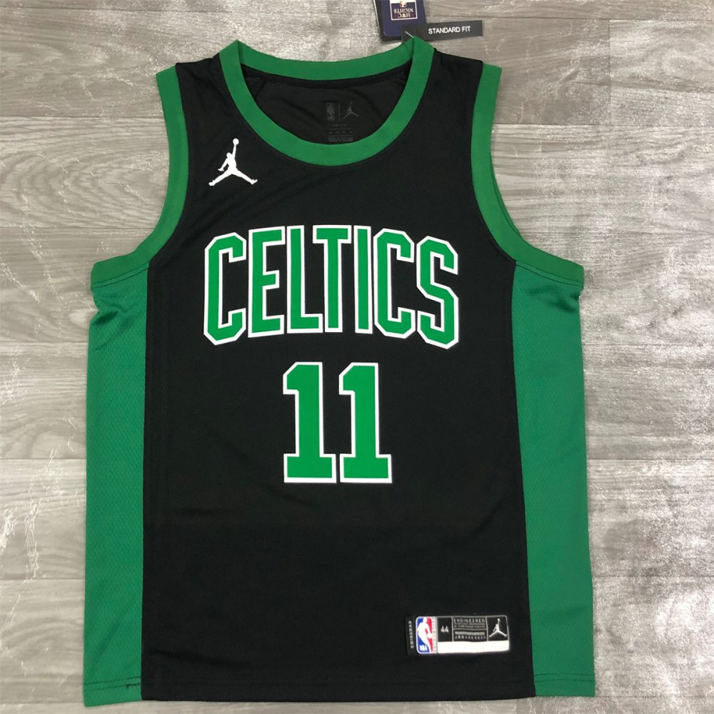 NBA Boston Celtics Round Neck Black Jersey IRVING #11 S-XXL
