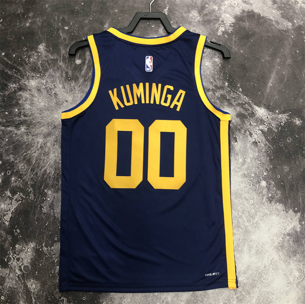 NBA Golden State Warriors V-Neck JORDAN Edition Jersey KUMINGA#00 S-XXL