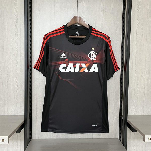 Retro Flamengo 2014 black jersey Fan Version