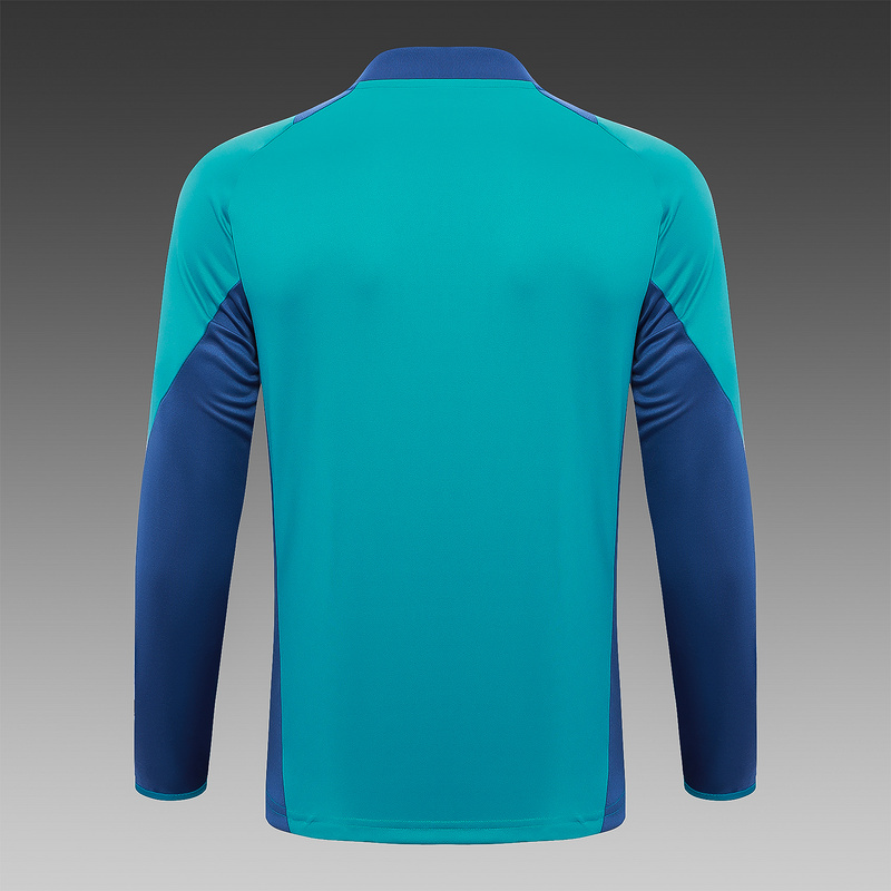 24/25 Ajax Green Long-sleeved half-pull training kit Football team kit