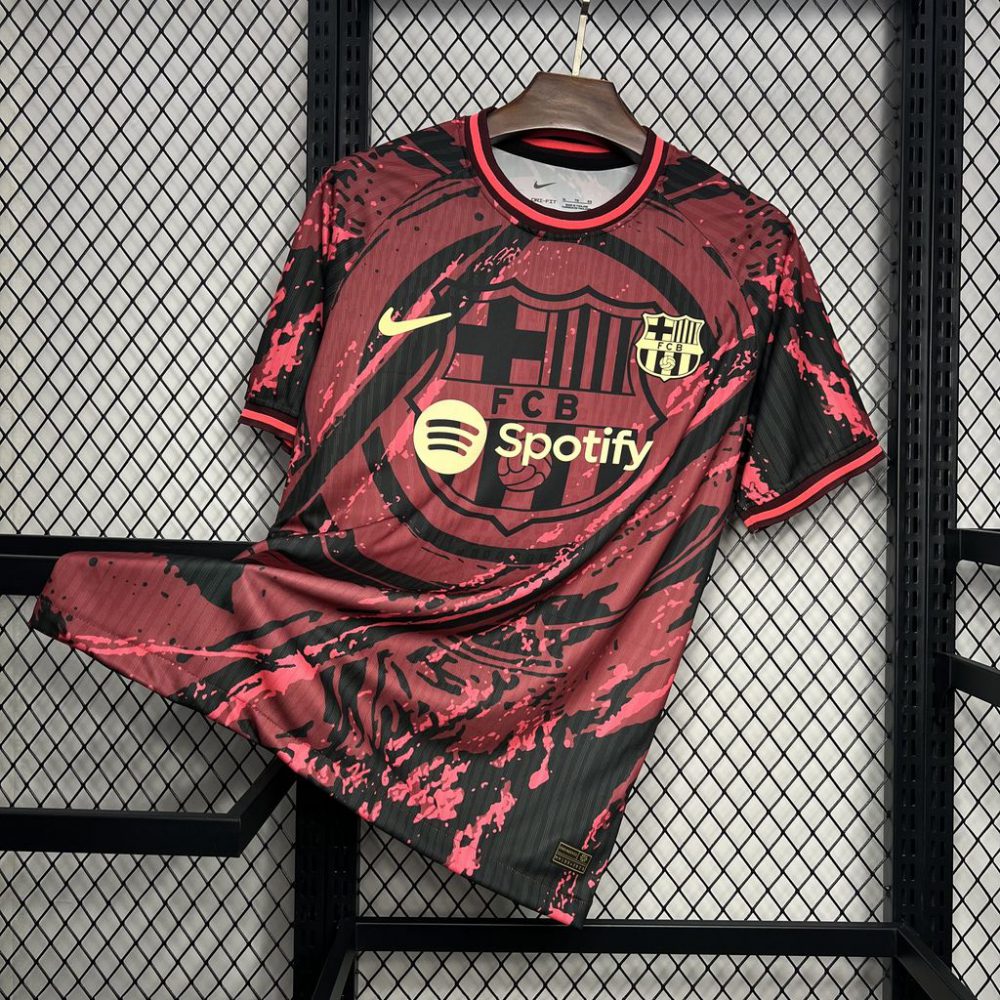 24/25 Barcelona Red Special Edition Jersey Fan Version