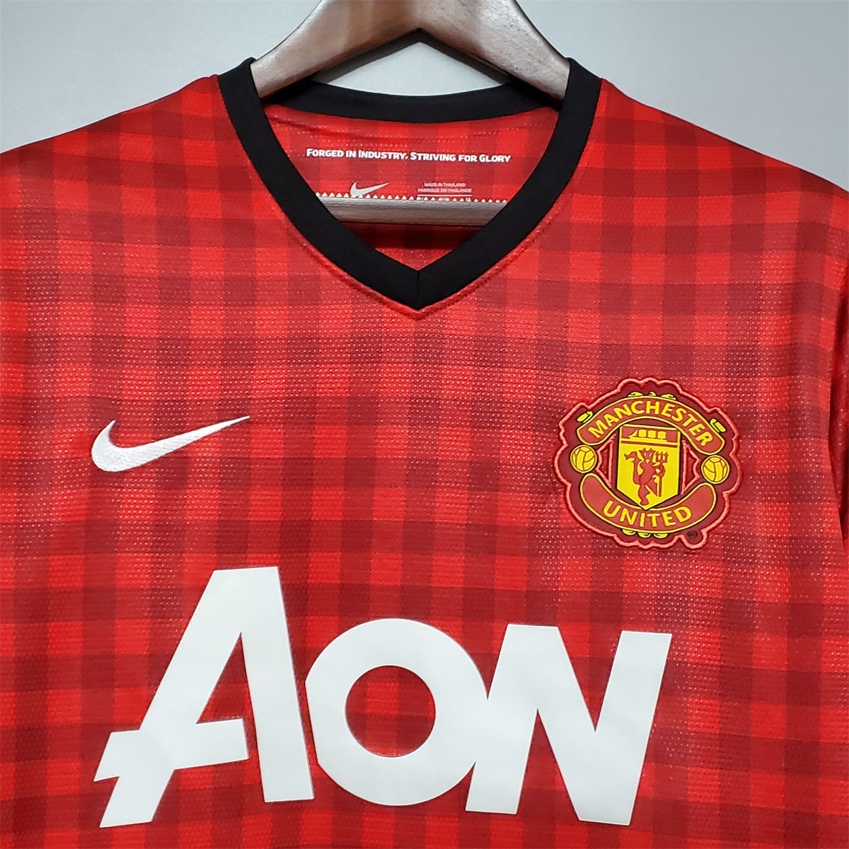 Retro Manchester United 12/13 home jersey Fan Version