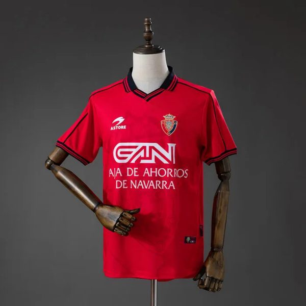 Retro Osasuna 1998/2000 Home Jersey Fan Version