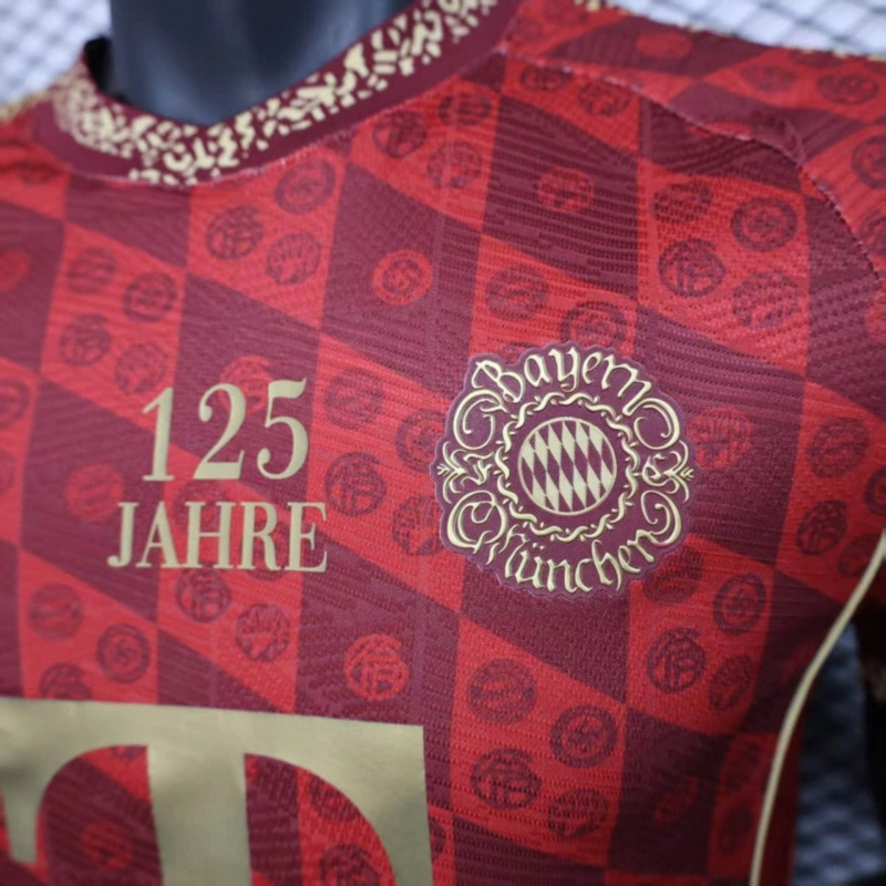 25/26 Bayern Munich 125th Anniversary Edition jersey Player Version