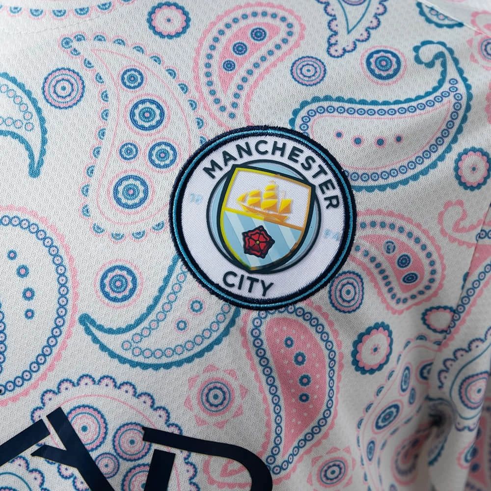 Retro Manchester City 2020/21 Second Away jersey Fan Version