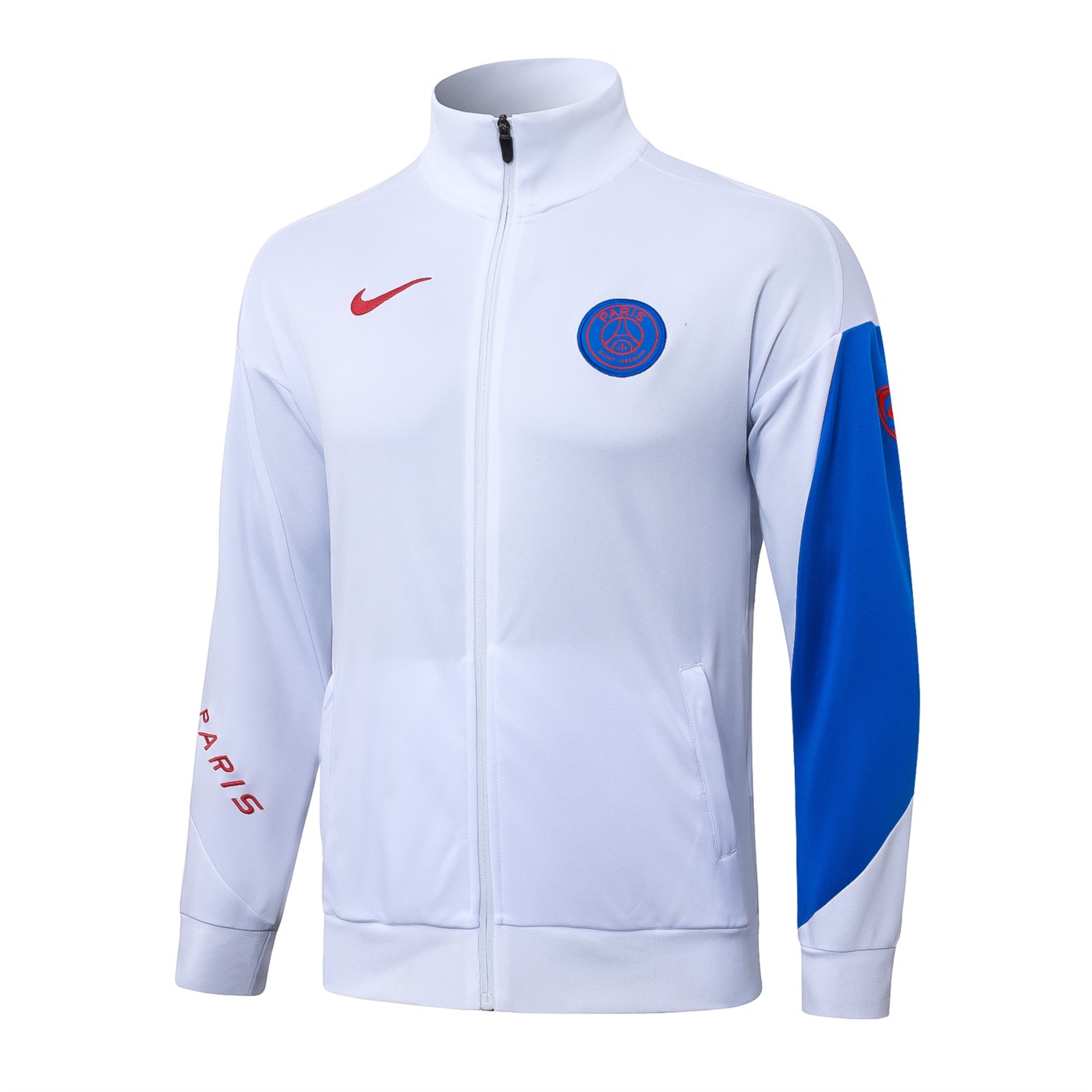 2026 Paris White Jacket Training Suit Set