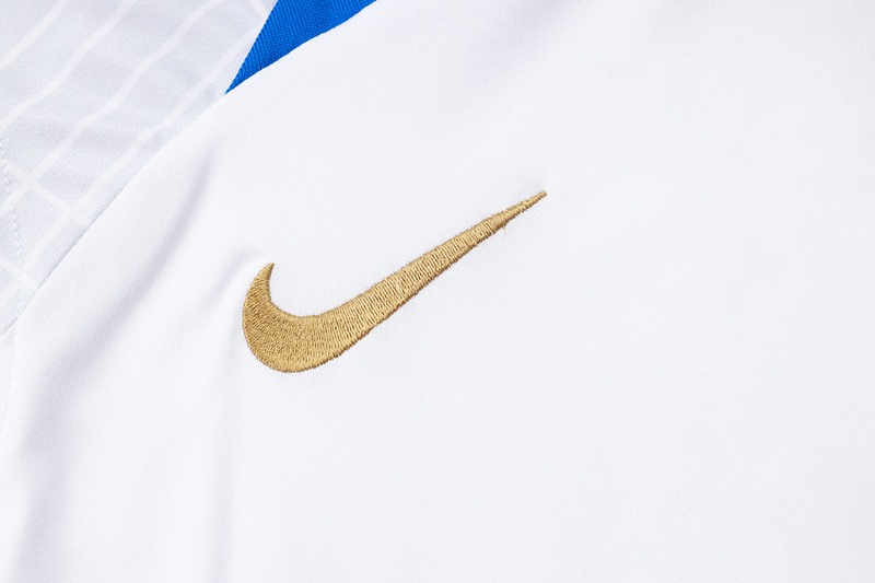 24/25 France White Training Set Shirt and Shorts