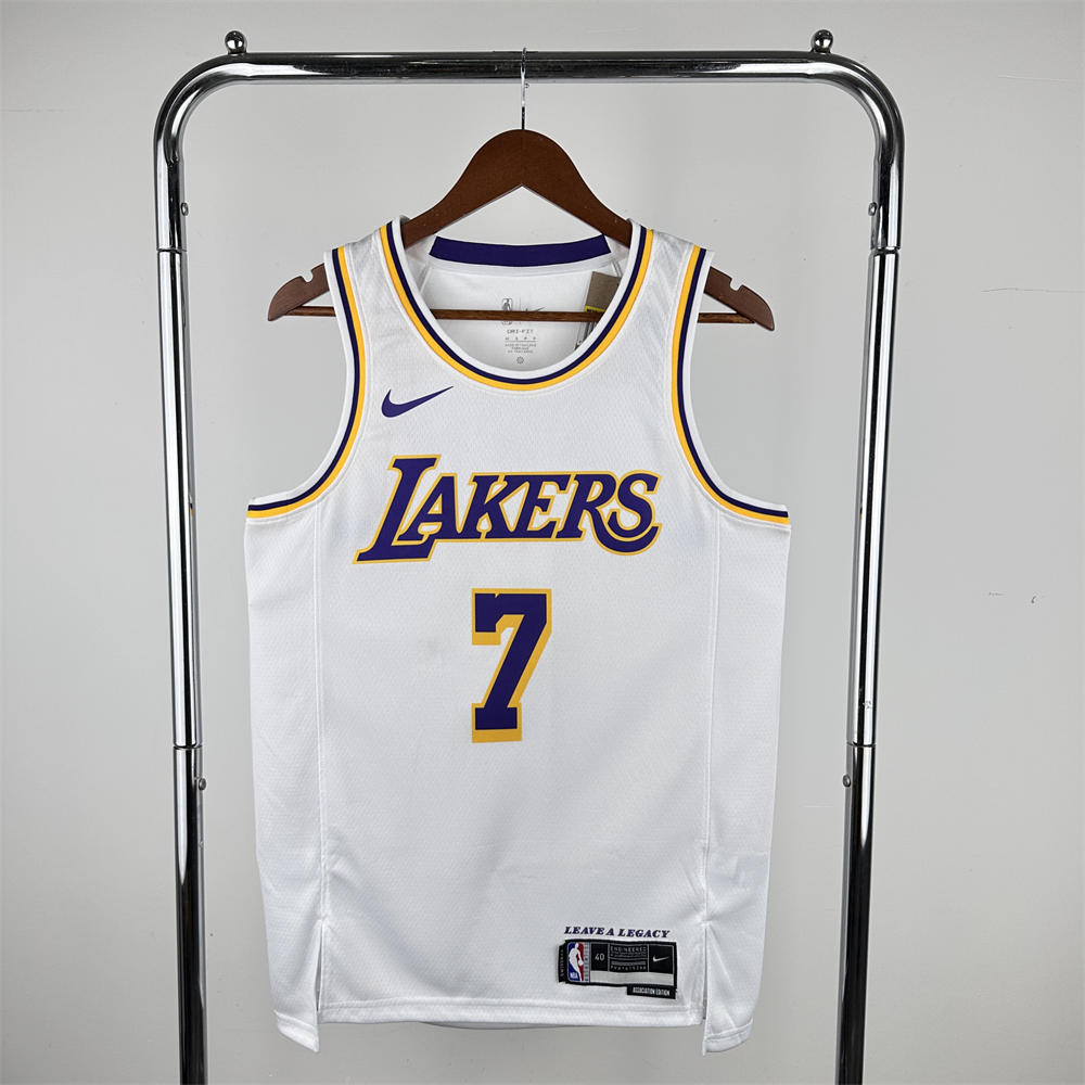 NBA Los Angeles Lakers ANTHONY#7 2022/23 White Association Edition Swingman Jersey S-XXL